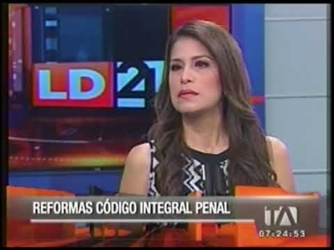 Entrevista a Cinthya Viteri, sobre reformas al COIP