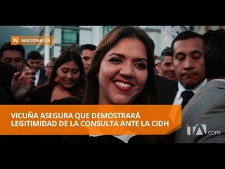 Tải video: Vicepresidenta insiste en la legitimidad de la consulta popular - Teleamazonas