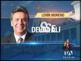 Lenín Moreno respondió a interrogantes de periodistas