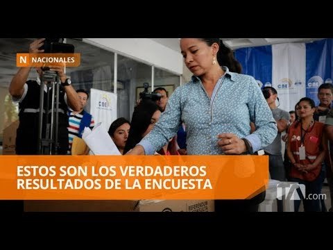 Diagnóstico realizó un sondeo en Guayaquil sobre el voto en la consulta popular - Teleamazonas