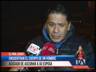 Encuentran sin vida a sospechoso de haber asesinado a su esposa