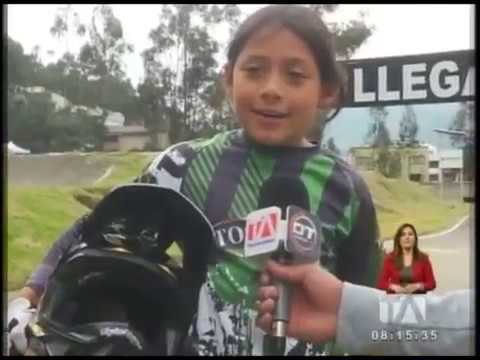 Primera válida del Campeonato Nacional de BMX en Quito