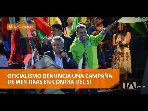La campaña por la consulta popular entra en la recta final - Teleamazonas