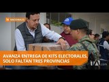 Solo faltan por entregar los kits electorales en tres provincias - Teleamazonas