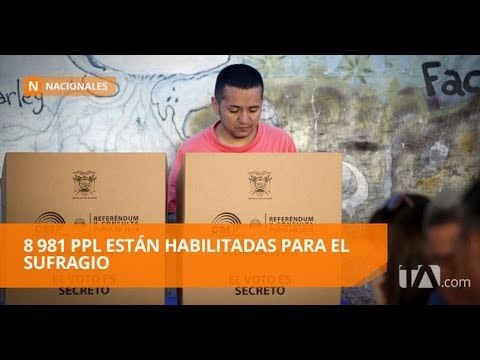 Personas privadas de la libertad ejercieron su derecho al voto - Teleamazonas