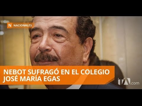 El 60% de los electores ha ejercido su derecho al voto en el colegio José María Egas - Teleamazonas