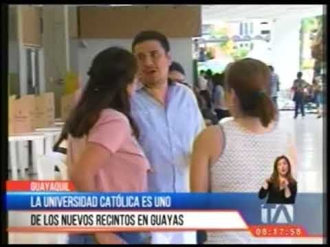 La Universidad Católica es uno de los nuevos recintos en Guayas
