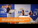 Foros de Mujeres denunció ante el CNE a quienes presentaron firmas - Teleamazonas
