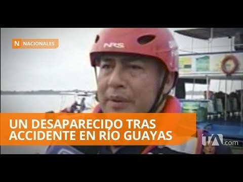 Sigue la búsqueda de Gabriel Sotomayor, desaparecido en el Río Guayas - Teleamazonas