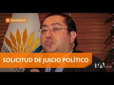 Asambleístas presentan solicitud de juicio político contra Carlos de la Torre - Teleamazonas