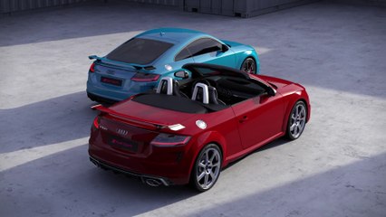 The new Audi TT RS Powertrain Animation