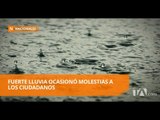 16 horas de intensa lluvia dejaron sectores inundados en Guayaquil - Teleamazonas