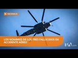 Helicóptero cayó en playa  San Mateo en Manabí  - Teleamazonas