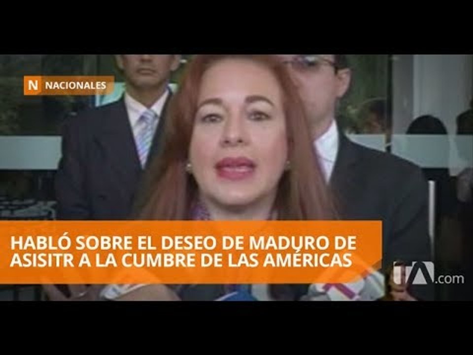 Canciller se refirió a situación de Venezuela y a lo dicho por María Alejandra Vicuña - Teleamazonas