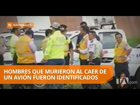 Identificados cuerpos de hombres que murieron al caer de avión - Teleamazonas