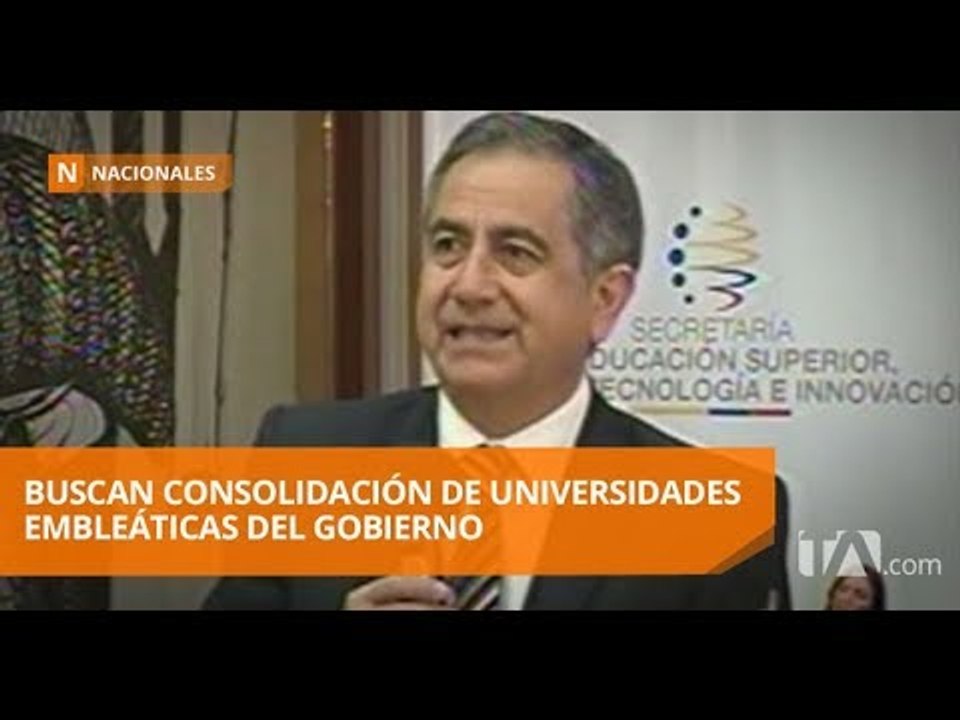 Nuevas comisiones estarán a cargo de consolidar cuatro universidades - Teleamazonas