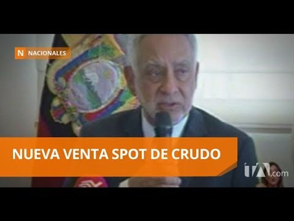 Gobierno realizará nueva venta spot de barriles de crudo - Teleamazonas