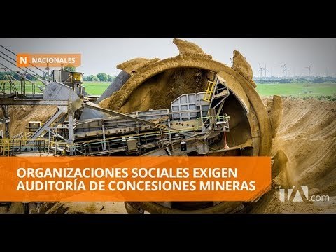 Trama de especulación minera estaría beneficiando a transnacionales mineras - Teleamazonas
