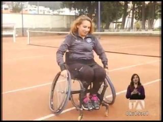 Clínica de tenis para personas con discapacidad