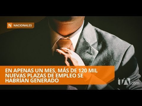 Más de 120 mil nuevas plazas de trabajo se habrían generado - Teleamazonas