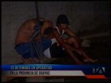 Operativo logra la detención de 13 personas en Guayas