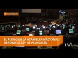 La Asamblea Nacional deroga la Ley de Plusvalía - Teleamazonas