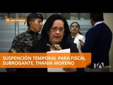 Consejo de la Judicatura suspendió a Thania Moreno - Teleamazonas