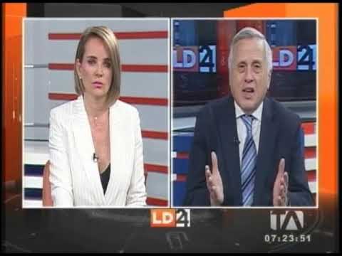 Entrevista a León Roldós, ex- vicepresidente del Ecuador