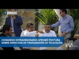 Congreso Extraordinario decide el futuro de los derechos de transmisión  - Teleamazonas