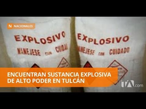 Ejército descubrió más de media tonelada de Nitrato de Amonio - Teleamazonas