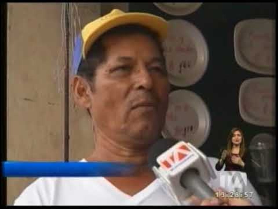 Los comerciantes atraviesan una difícil situación en Esmeraldas