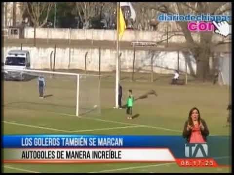 Los mejores autogoles de arqueros en la historia