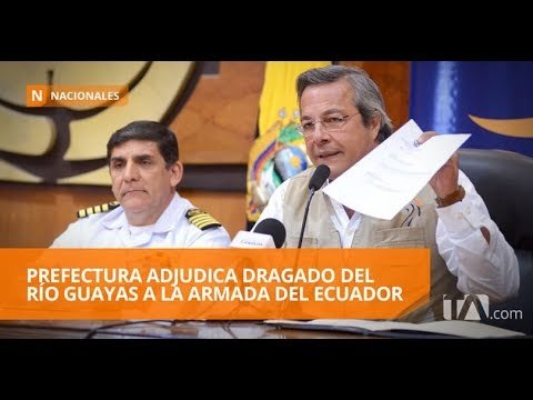 Invertirán más de 58 millones de dólares en dragado del Río Guayas - Teleamazonas