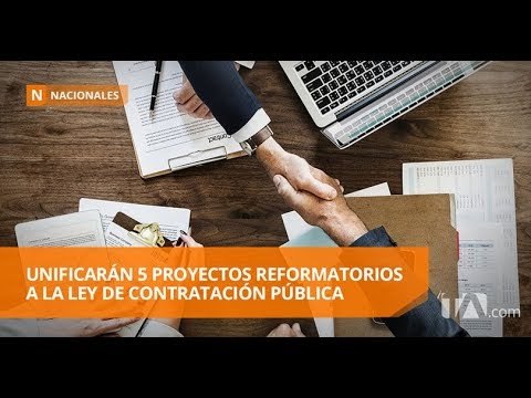 Asamblea unificará reformas a la Ley de Contratación Pública - Teleamazonas