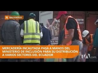 Download Video: Aduana adjudicó un nuevo cargamento de mercadería incautada - Teleamazonas