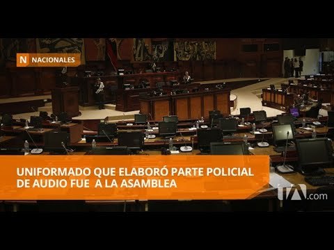 Uniformado que elaboró parte policial dice que recibió presiones - Teleamazonas