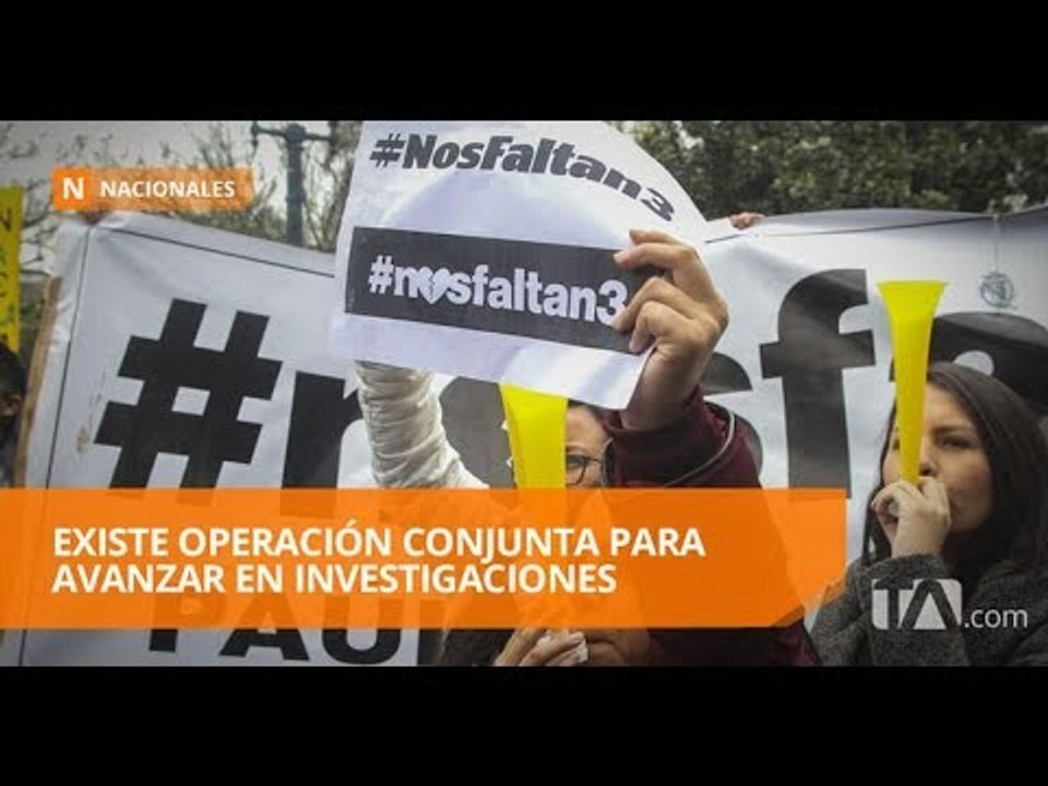 Autoridad colombiana asegura que periodistas secuestrados están en Ecuador - Teleamazonas