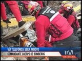 Derrumbe de muro deja al menos un muerto en sector del puente 2, autopista General Rumiñahui