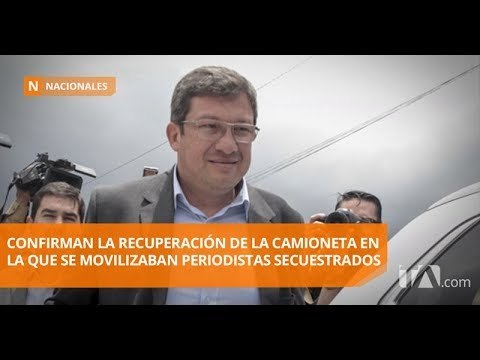 FF.AA. recuperan camioneta de periodistas secuestrados - Teleamazonas
