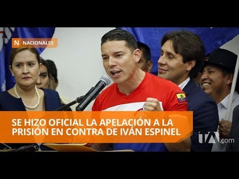 Iván Espinel está en el Centro de Privación de Libertad del Guayas - Teleamazonas