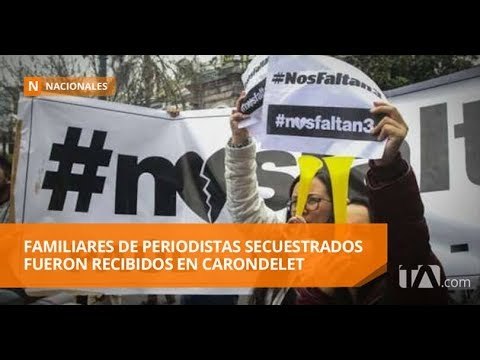 Presidente Moreno se reunió con familiares de secuestrados - Teleamazonas