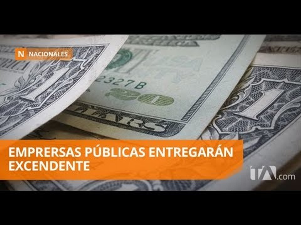 Tres empresas públicas entregarán más de 111 millones - Teleamazonas