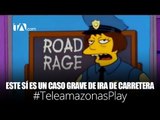 Conductor de automóvil embiste a una motocicleta en movimiento - #TeleamazonasPlay con Alejo Bedón