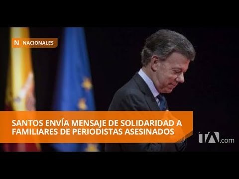 Juan Manuel Santos llama a trabajar juntos para combatir a terroristas - Teleamazonas