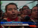 El presidente Lenín Moreno criticó la política militar de Rafael Correa