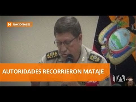 Autoridades verificaron sitios de los atentados - Teleamazonas