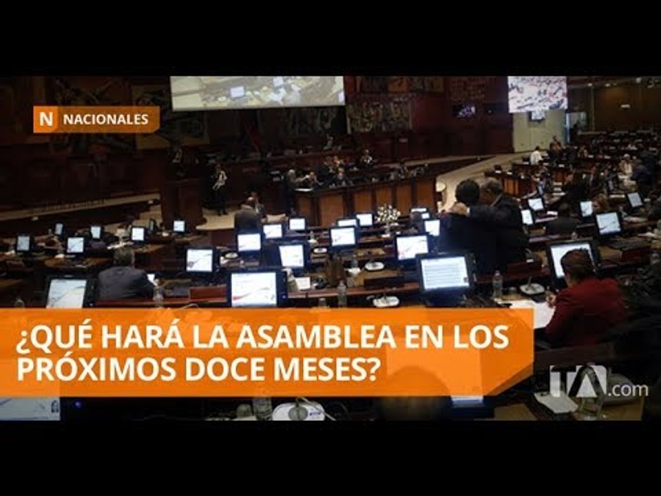 Asamblea tratará 48 proyectos en los próximos 12 meses - Teleamazonas
