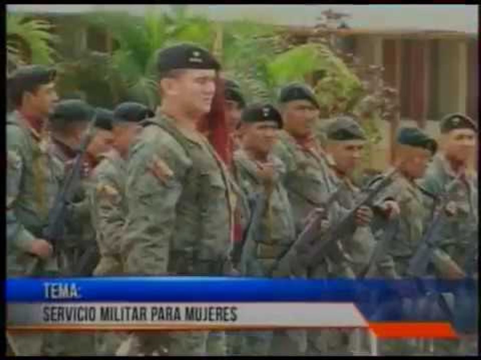 Las mujeres podrán formar parte del servicio cívico militar voluntario