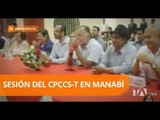 CPCCS-T recibió a delegaciones manabitas - Teleamazonas