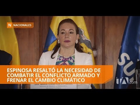 Canciller presenta su candidatura a la presidencia de la Asamblea General de la ONU - Teleamazonas